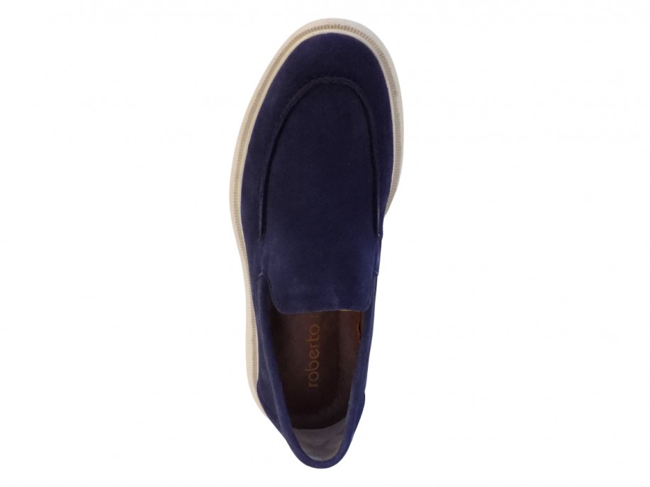 ΑΝΔΡΙΚΑ ΜΟΚΑΣΙΝΙΑ ROBERTO ROSSI 26001-BLUE