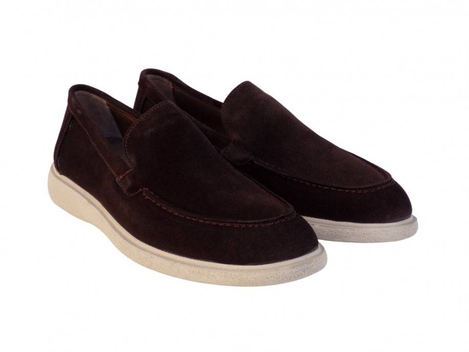 ΑΝΔΡΙΚΑ ΜΟΚΑΣΙΝΙΑ ROBERTO ROSSI 26001-BROWN