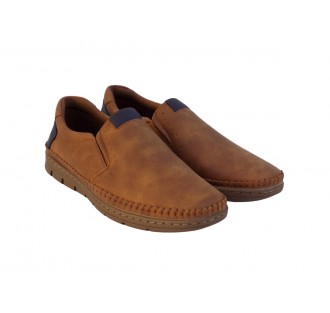 ΑΝΔΡΙΚΟ ΜΟΚΑΣΙΝΙ ZAK SHOES SD52049-BROWN