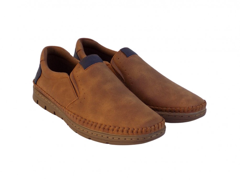 ΑΝΔΡΙΚΟ ΜΟΚΑΣΙΝΙ ZAK SHOES SD52049-BROWN