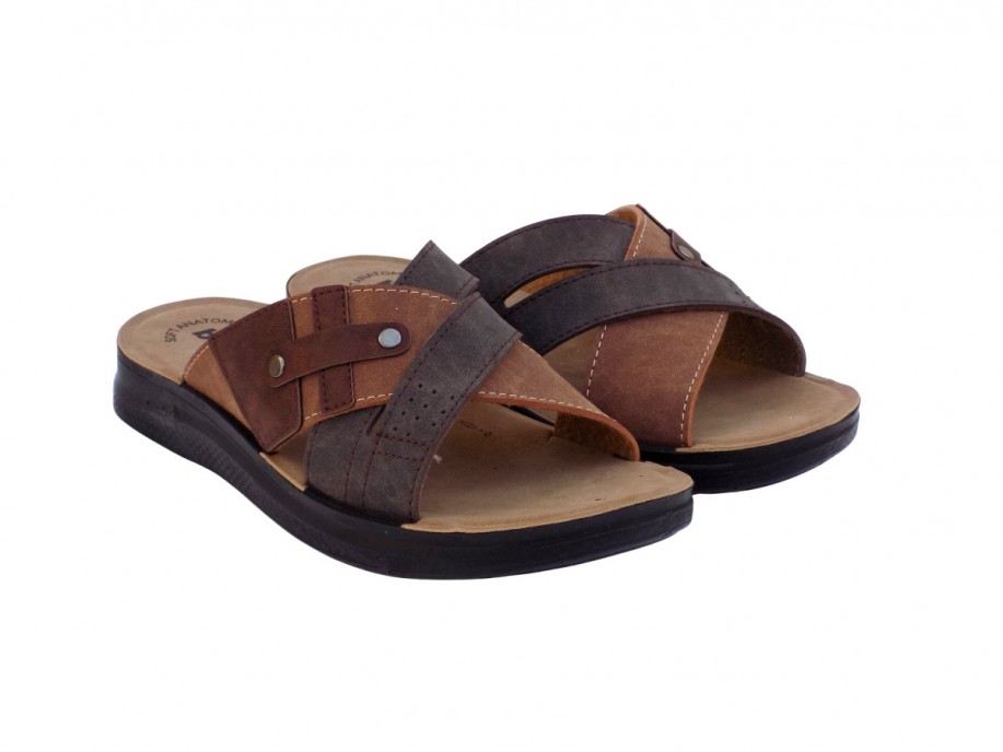 ΑΝΔΡΙΚΗ ΠΑΝΤΟΦΛΑ ANTRIN 4864-BROWN