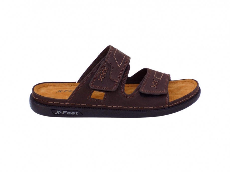 ΑΝΔΡΙΚΗ ΣΑΓΙΟΝΑΡΑ X-FEET A82-BROWN