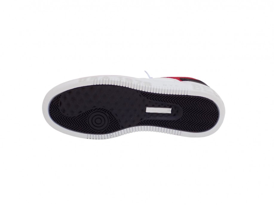 ΑΝΔΡΙΚΟ SNEAKER COTTON BELT CBM214543-WHITE ΑΝΔΡΙΚΟ SNEAKER COTTON BELT CBM214543-WHITE