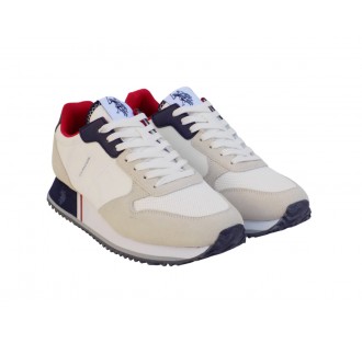 U.S. POLO ASSN CLEEF008-WHI-BLU04 U.S. POLO ASSN CLEEF008-WHI-BLU04