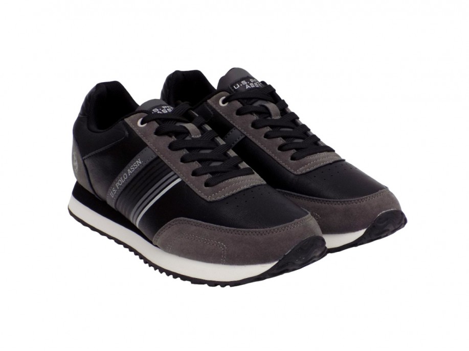 U.S. POLO ASSN XIRIO011-BLK-GRY01
