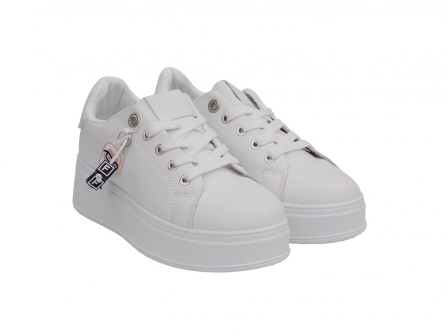 ΓΥΝΑΙΚΕΙΟ SNEAKER ATLANTA C702-WHITE