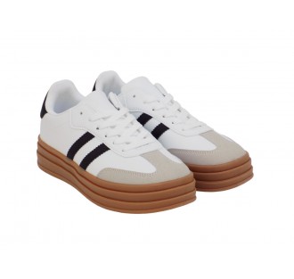 ΓΥΝΑΙΚΕΙΟ ΑΘΛΗΤΙΚΟ ATLANTA C726-WHITE-BLACK ΓΥΝΑΙΚΕΙΟ ΑΘΛΗΤΙΚΟ ATLANTA C726-WHITE-BLACK