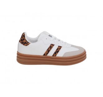 ΓΥΝΑΙΚΕΙΟ SNEAKER ATLANTA C726-WHITE-LEOPARD ΓΥΝΑΙΚΕΙΟ SNEAKER ATLANTA C726-WHITE-LEOPARD