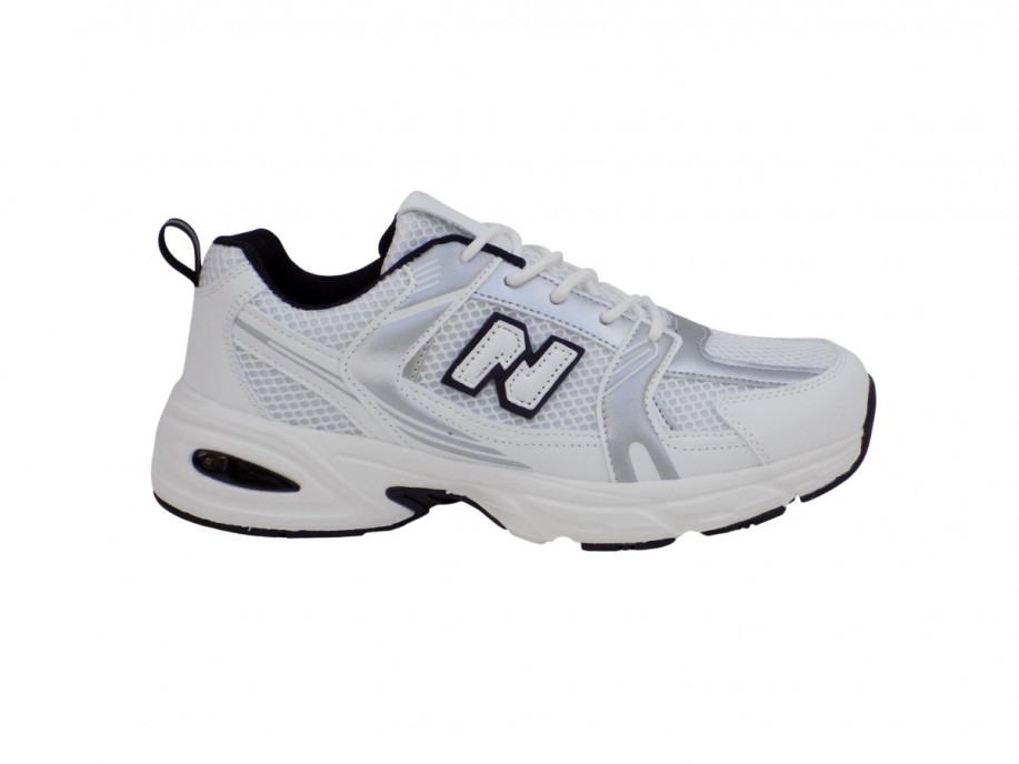 ΓΥΝΑΙΚΕΙΟ SNEAKER ATLANTA CC176-WHITE/BLACK