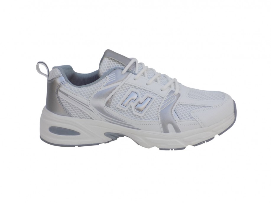  SNEAKER ATLANTA CC176-WHITE/SILVER