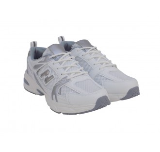  SNEAKER ATLANTA CC176-WHITE/SILVER