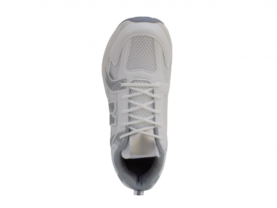  SNEAKER ATLANTA CC176-WHITE/SILVER