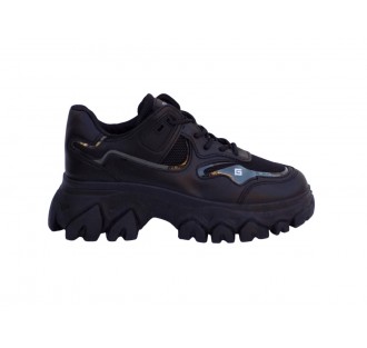 ΓΥΝΑΙΚΕΙΟ SNEAKER ATLANTA G8680-ALLBLACK