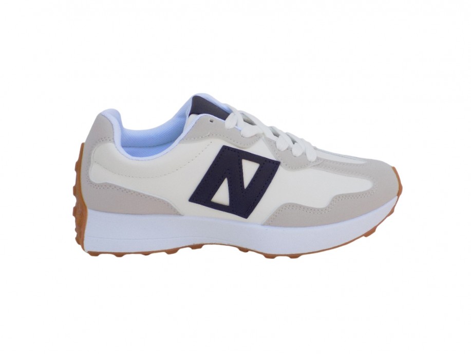 ΓΥΝΑΙΚΕΙΟ SNEAKER ATLANTA GB-600-WHITE-NAVY