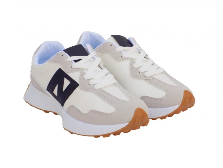 ΓΥΝΑΙΚΕΙΟ SNEAKER ATLANTA GB-600-WHITE-NAVY