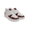 ΓΥΝΑΙΚΕΙΟ SNEAKER NABAN DH-16-WHITE/BROWN