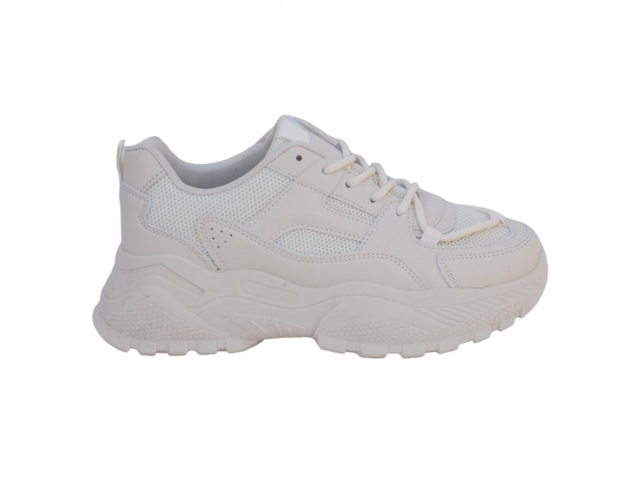 ΓΥΝΑΙΚΕΙΟ SNEAKER PLATO JR103-BEIGE