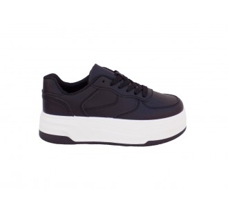 ΓΥΝΑΙΚΕΙΟ SNEAKER PLATO JR108-BLACK