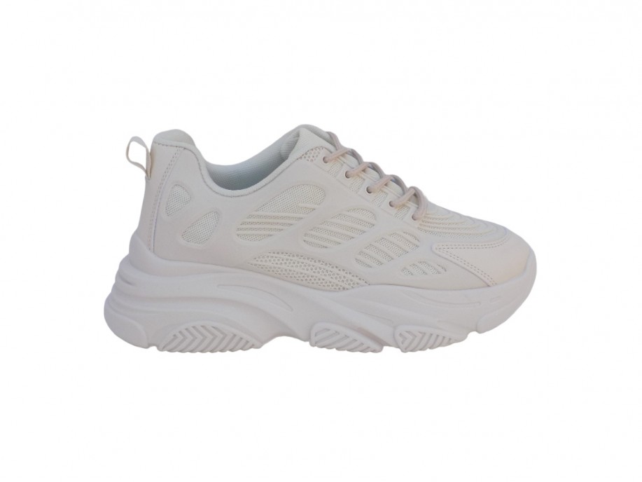 ΓΥΝΑΙΚΕΙΟ SNEAKER PLATO LY657-BEIGE