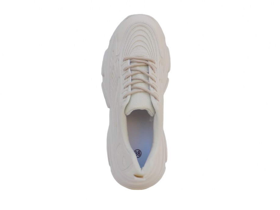 ΓΥΝΑΙΚΕΙΟ SNEAKER PLATO LY657-BEIGE